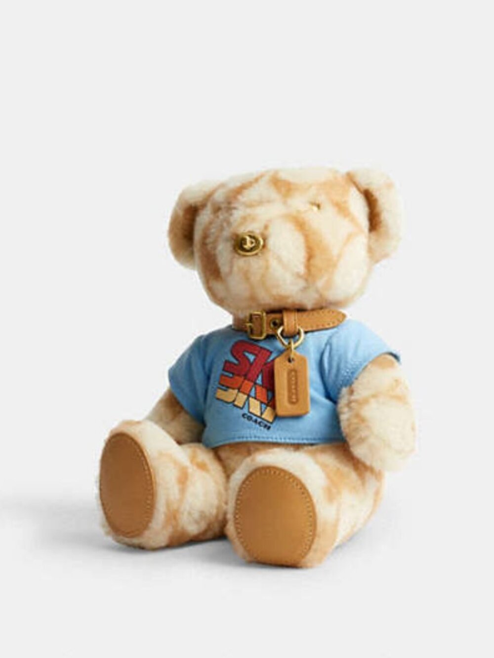 Ski Bear Collectible In Signature Shearling
